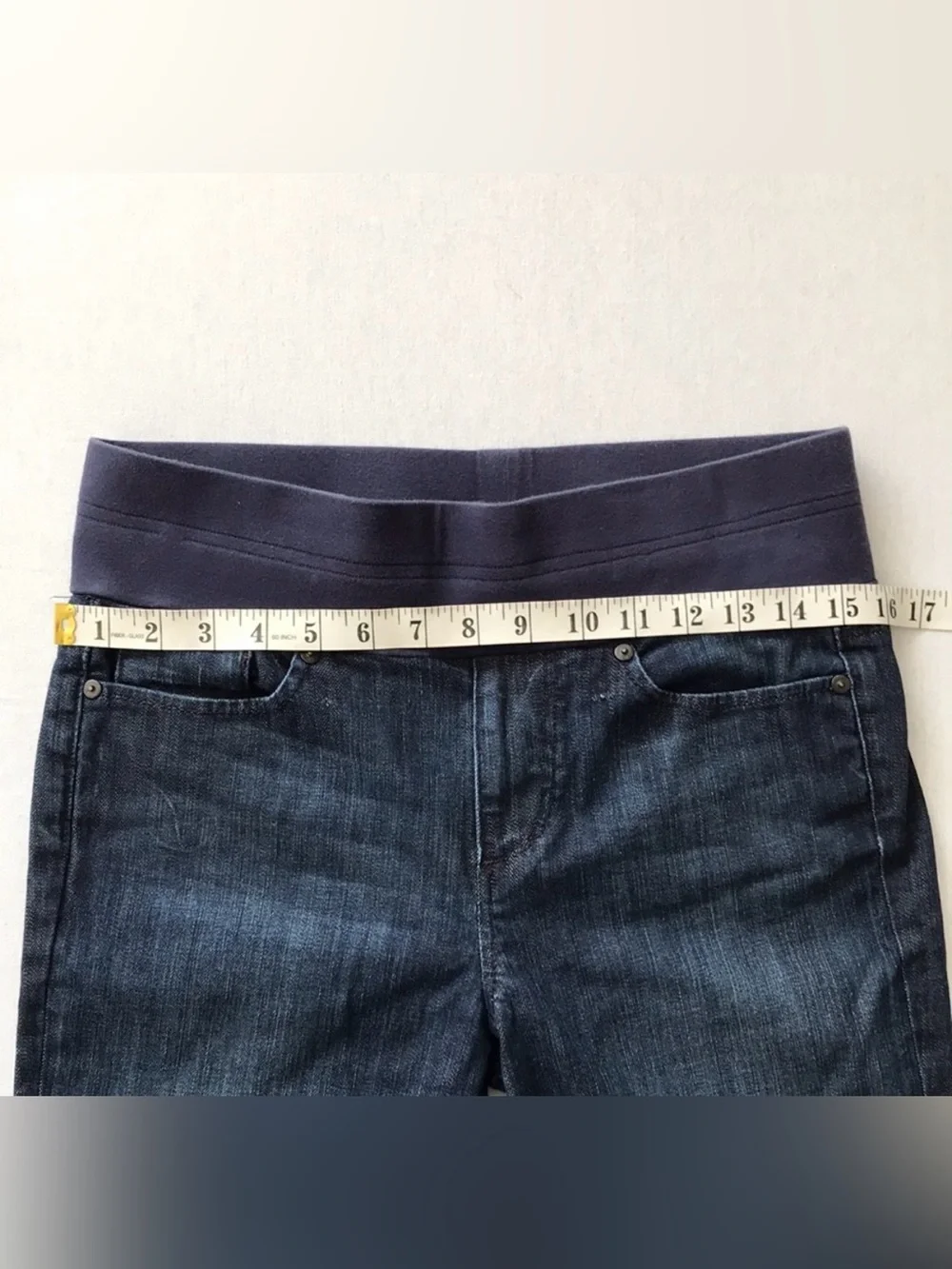 *4/$20* Joe’s Jeans Below the Belly Maternity Jeans, sz 28 - Picture 6 of 8
